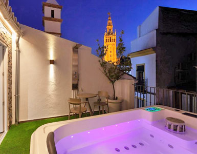 Hoteles con jacuzzi en la habitación Sevilla