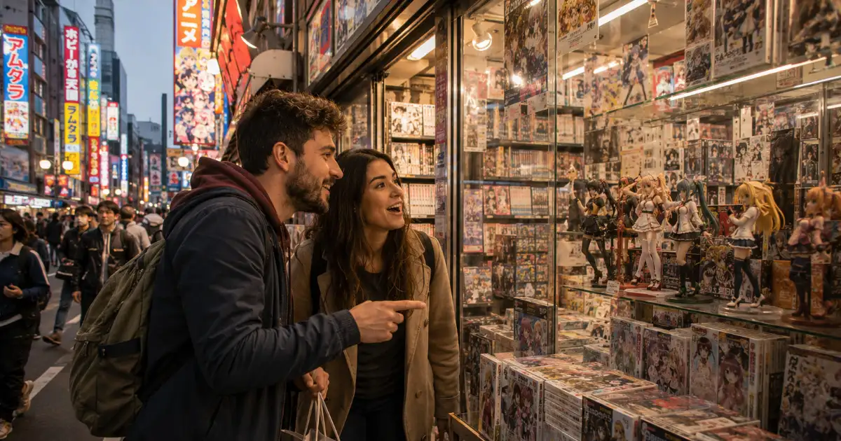 Anime, manga y videojuegos en Tokio