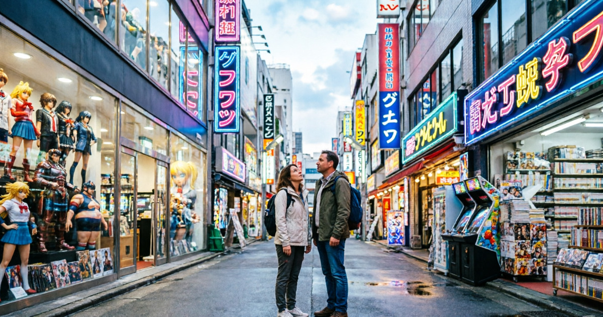Anime y videojuegos en Tokio, Akihabara, Nintendo, Pokémon y cultura otaku