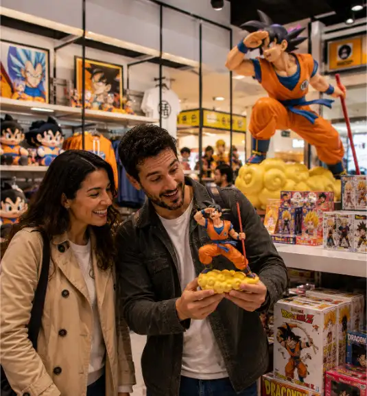 DRAGON BALL STORE TOKYO en Tokyo Station