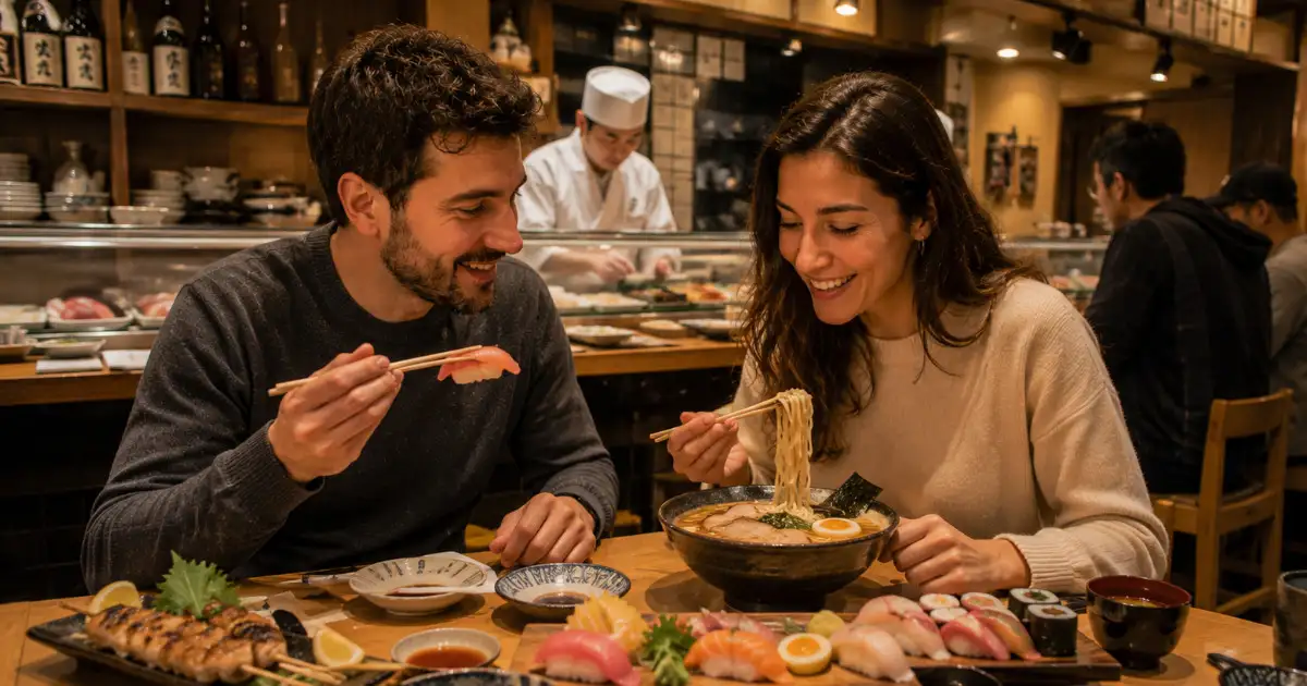 Experiencias gastronómicas en Tokio