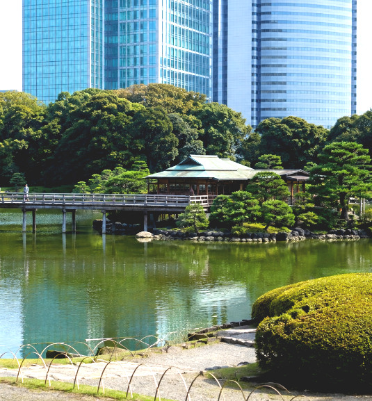 Hamarikyu Gardens en Tokio