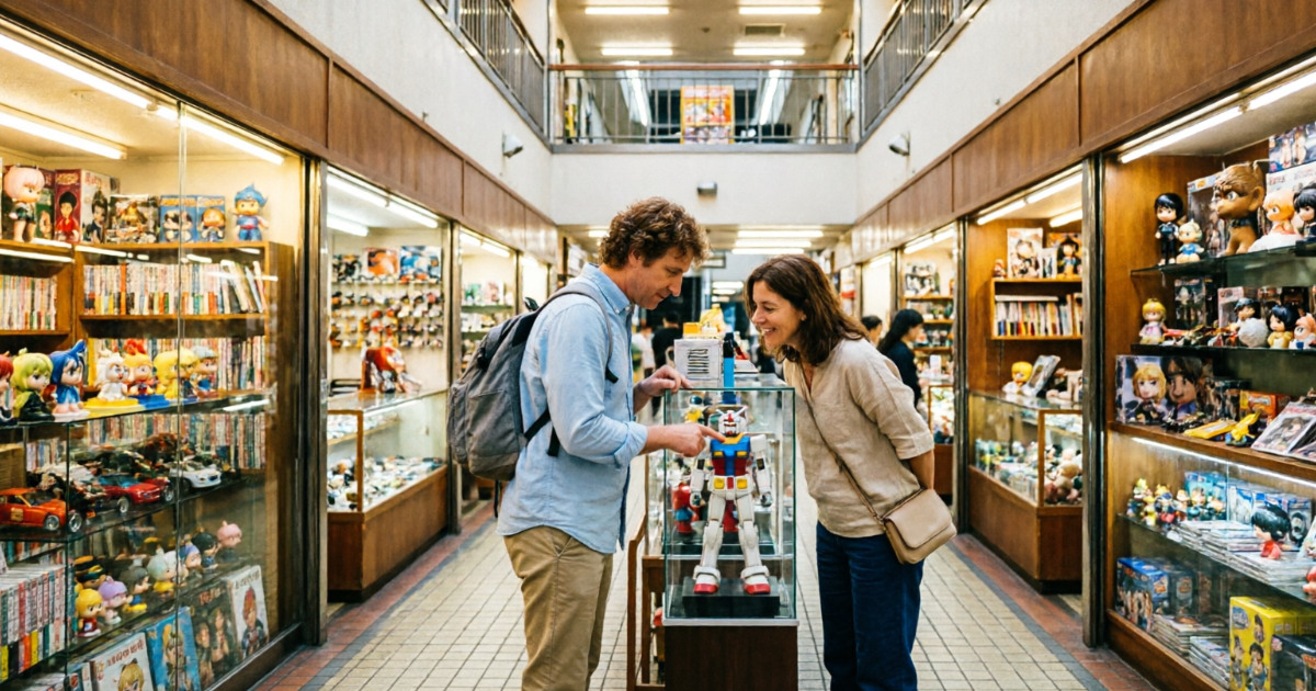 Nakano Broadway y tiendas de anime y coleccionismo en Tokio