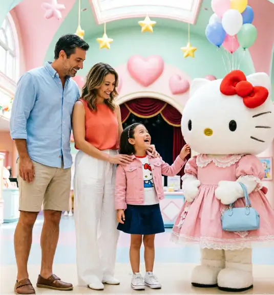 Sanrio Puroland Hello Kitty cerca de Tokio