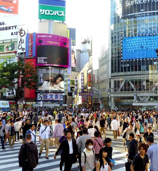 Cruce de Shibuya en Tokio