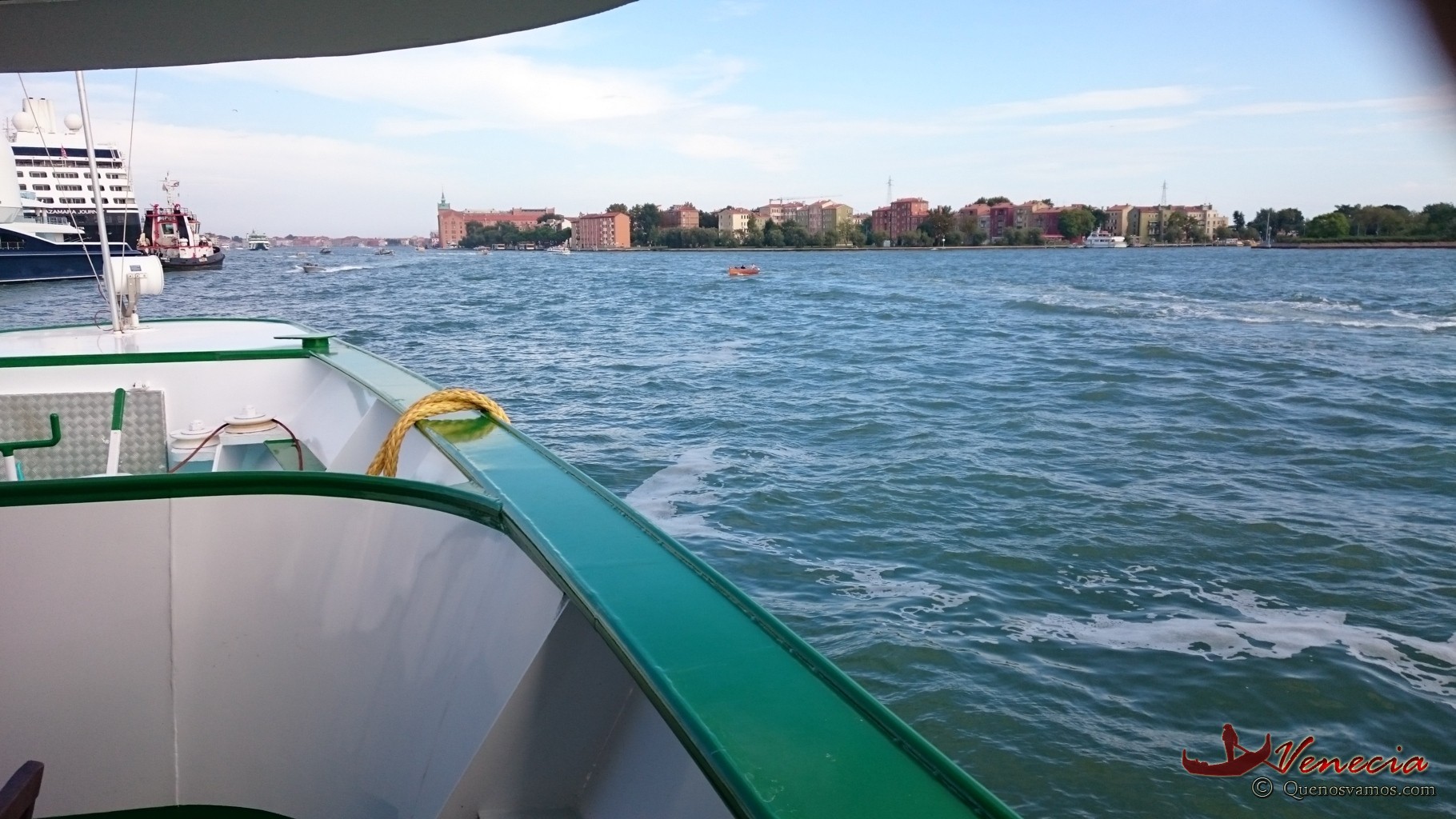 Crucero por la laguna de Venecia
