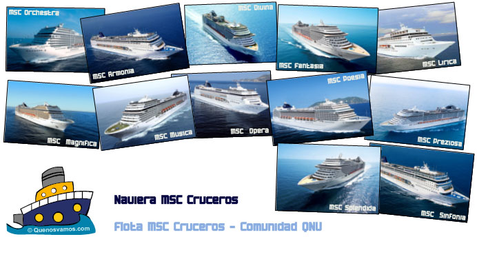 Flota MSC Cruceros