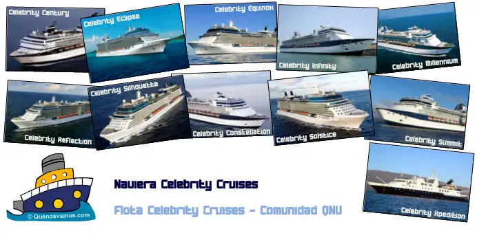 Flota Celebrity CRuises