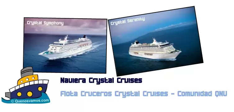Flota Crystal Cruises