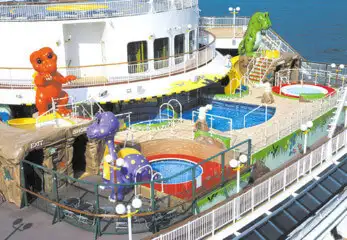 Piscina infantil T-Rex