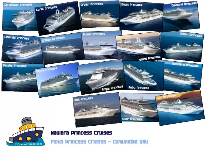 Flota Princess Cruises