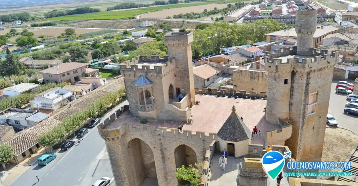 Castillo de Olite vistas