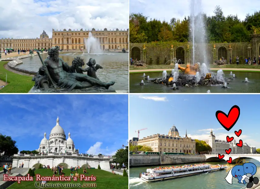 Escapada Romántica a París -Viaje de Novios París