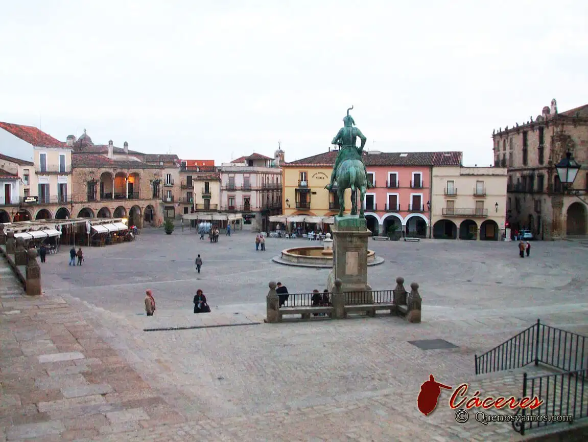 Plaza mayor de Trujillo Cáceres Plaza mayor de Trujillo Cáceres