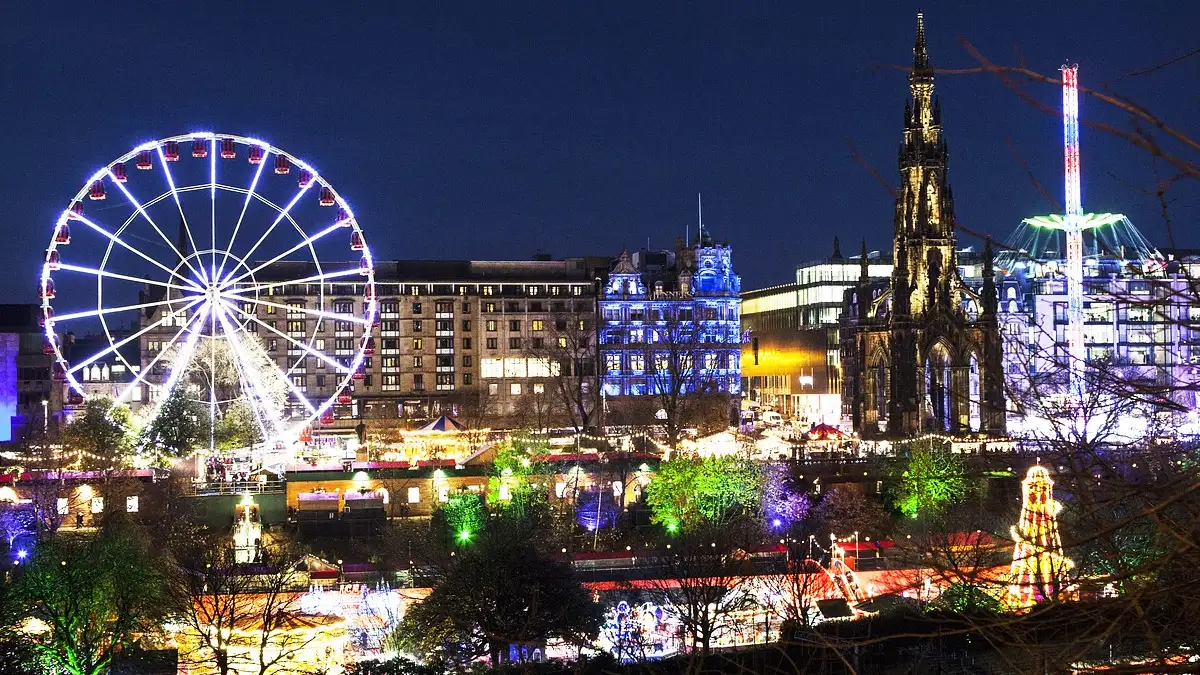 Fin de año en Edimburgo, Europa