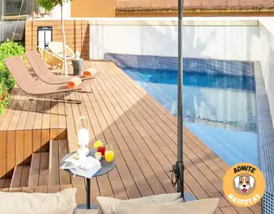 Hotel con piscina privada en Barcelona