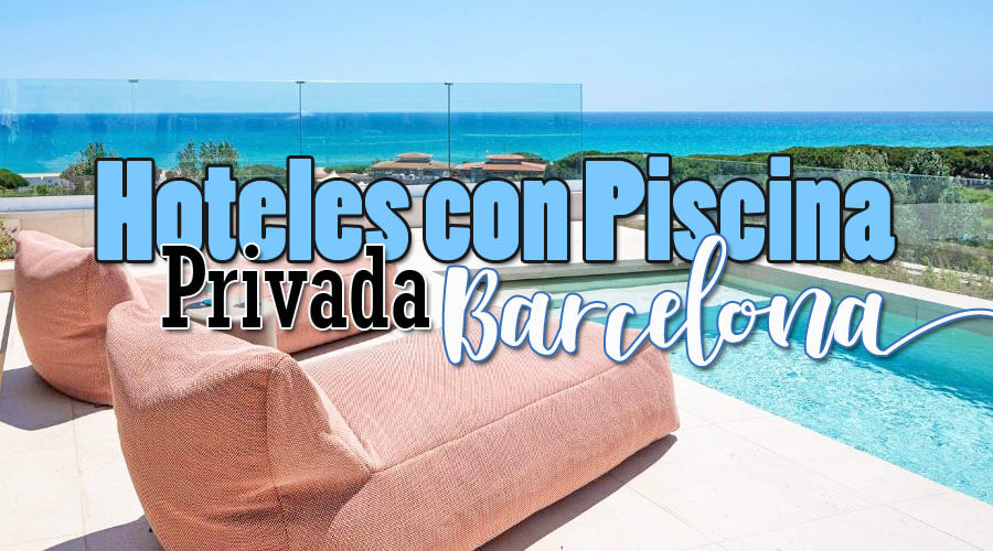Hoteles con piscina privada en la habitación Barcelona