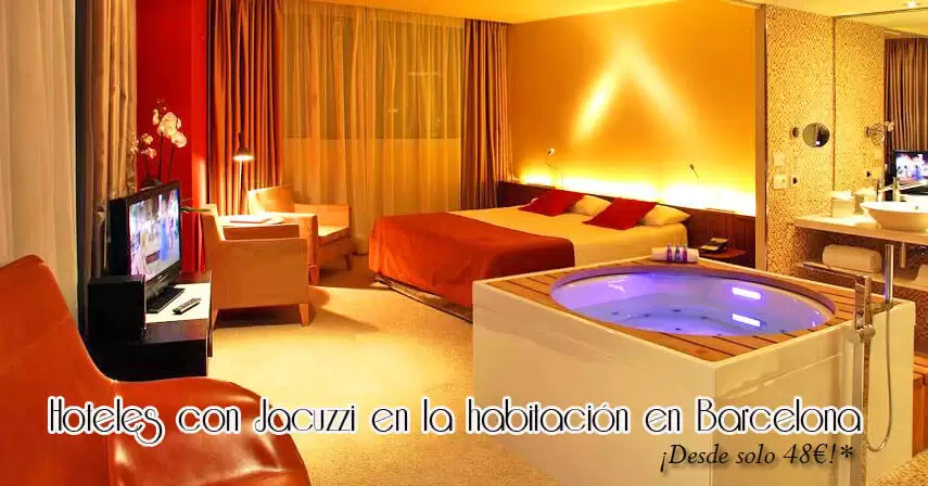 Hoteles con Jacuzzi en la habitación en Barcelona