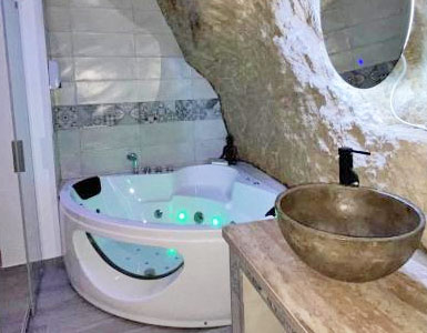 Hoteles con jacuzzi en la habitación Setenil de las Bodegas