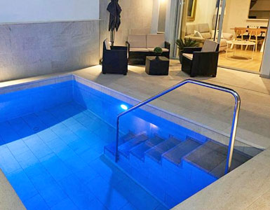 Hoteles con piscina privada en la habitación Málaga