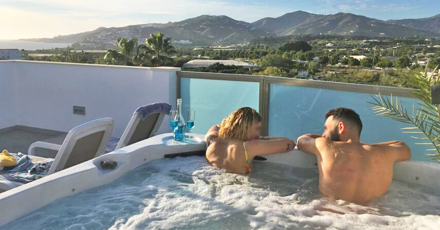 hoteles con jacuzzi en la habitación Málaga, Nerja