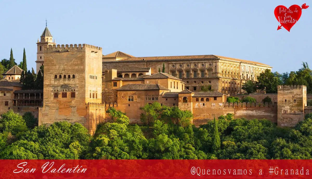 san valentin viaje romántico a granada